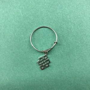ALEX AND ANI Endless knot ring